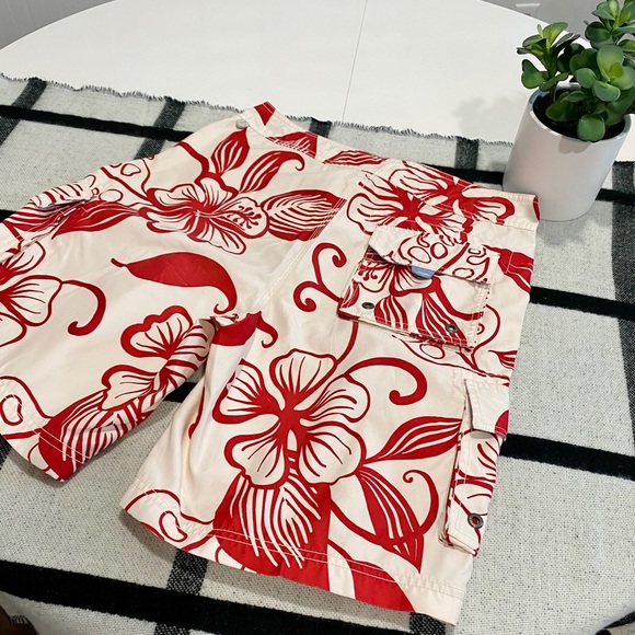 J. Crew Original Swimwear Board Shorts Swim Trunks Hawaiian - Picture 5 of 9